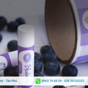 tem nhãn son dưỡng môi
