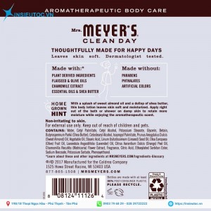 thông tin thành phần mỹ phẩm trên tem nhãn