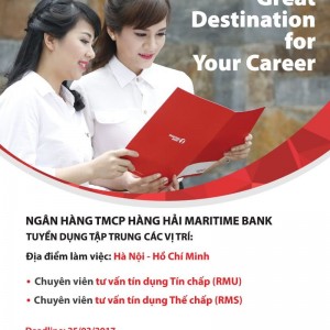 Mẫu thiết kế poster của ngân hàng. Mẫu tuyển dụng nhân viên ngân hàng