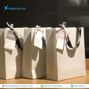 Giấy kraft hoặc giấy duplex là những chất liệu được sử dụng làm giấy kraft nhiều nhất. Mẫu túi giấy đơn giản