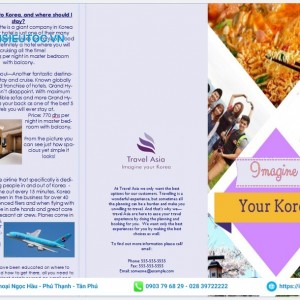 mẫu tờ rơi du lịch tinh tế