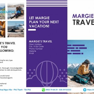 quảng cáo tour du lịch