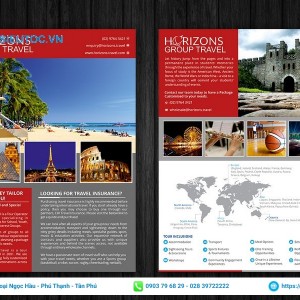 thiết kế tờ rơi du lịch