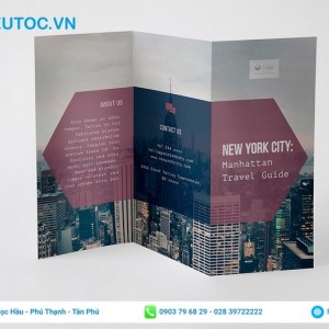 tờ quảng cáo du lịch manhattan