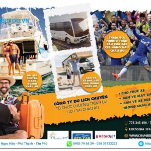 tờ rơi công ty du lịch châu âu