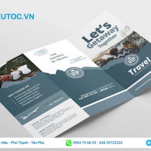 tờ rơi của công ty du lịch