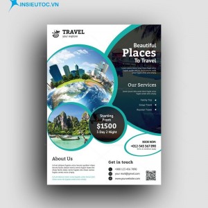 tờ rơi quảng cáo du lịch