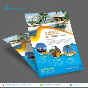 tờ rơi tour du lịch biển